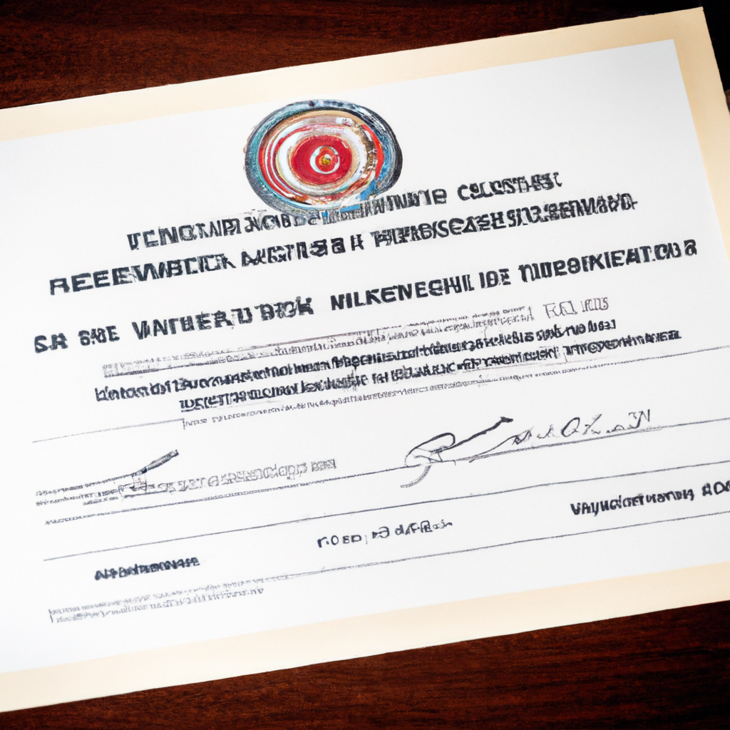 Certificato di qualità
